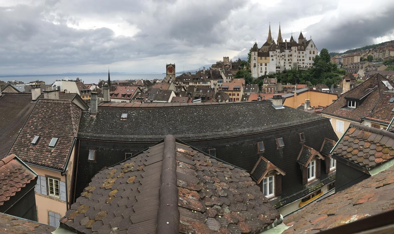 Luxury Duplex Vue Chateau Neuchâtel Extérieur photo